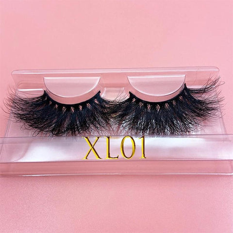 XL01- Boss Chic 3D Mink Extra Thick Long Lashes