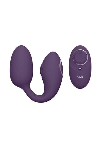 Pulse wave & vibrating love egg- Purple
