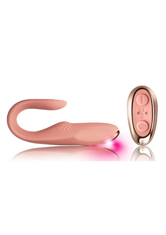 2 Vibe silicone rechargeable vibrator